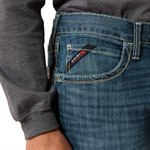Ariat FR M4 Relaxed Stretch DuraLight Boundary Boot Cut Jean