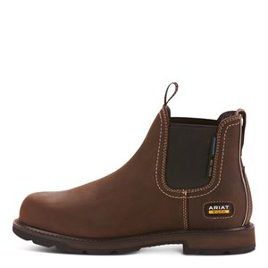 Ariat 6" Groundbreaker Chelsea Waterproof Steel Toe Work Boot