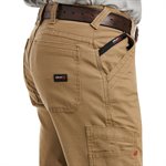 Ariat FR 9.5oz Khaki M5 Duralight Stretch Canvas Straight Leg Pant