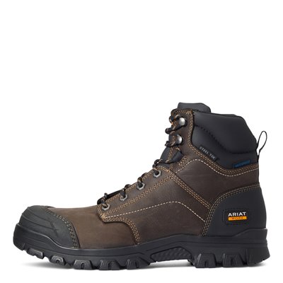 Ariat 6" Treadfast Waterproof Steel Toe Work Boot