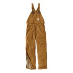 Carhartt FR Duck Bib Overall-Quilt-Lined - 3 Warmest Rating