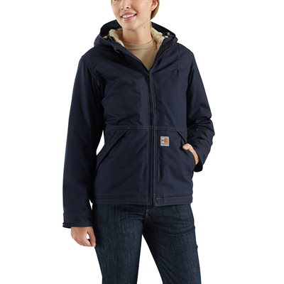 Carhartt FR Ladies Full Swing Quick Duck Jacket-Sherpa-Lined - 3 Warmest Rating