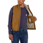 Carhartt FR Duck Sherpa Lined Vest