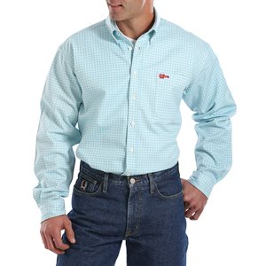 Cinch FR 7.5 oz Cotton L / S Plaid Shirt