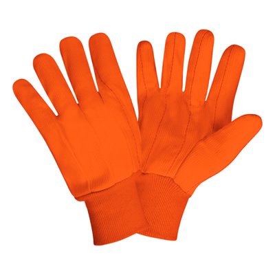 Hi Vis Double Palm 18oz. Gloves (Dozen)