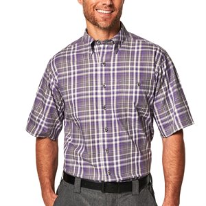GameGuard Microfiber Plaid S / S Shirt