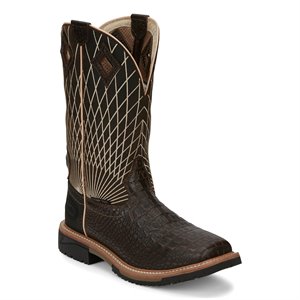 Justin 12" Derrickman Comp Toe Boot