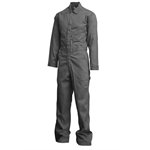 Lapco FR 7 oz Cotton Grey Deluxe Coverall