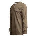 Lapco FR Cotton Long Sleeve Henley