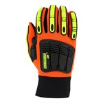 Majestic Synthetic Leather Hiviz Glove