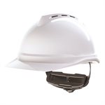 MSA V-Gard 500 Vented Cap Style Hard Hat w /  Fas-Trac Suspension