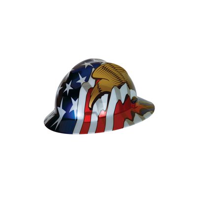 MSA Freedom Series V-Gard Full Brim Hard Hat