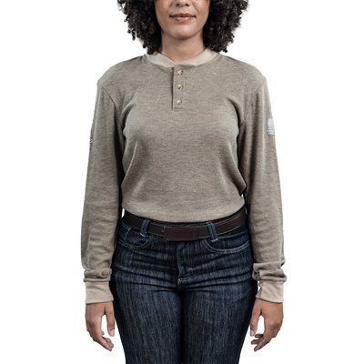Drifire FR Ladies TecGen Long Sleeve Henley