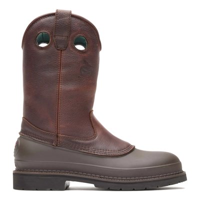 Georgia Boot 12" Muddog Steel Toe Wellington Work Boot