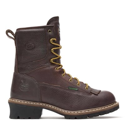 Georgia Boot 8" Steel Toe Waterproof Logger Boot