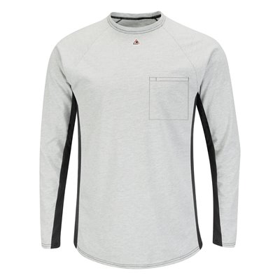 Bulwark FR 5.5 oz L / S Base Layer T-Shirt W / Pocket