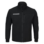 Bulwark FR 12.5oz Cotton Black Fleece Jacket