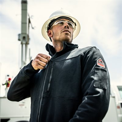 Bulwark FR Fleece Zip-Up Jacket