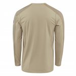 Bulwark FR 6.75 oz Khaki Flex Knit Henley