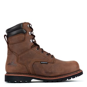 Thorogood 8" V-Series Waterproof Crazyhorse Safety Toe Boot