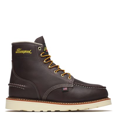 Thorogood 6" 1957 Series Waterproof Briar Pitstop Moc Toe Maxwear Wedge