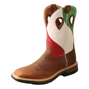 Twisted X 11" Waterproof Alloy Toe Western Work Boot
