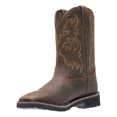 Wolverine Rancher Square-Toe Steel-Toe Wellington Boot