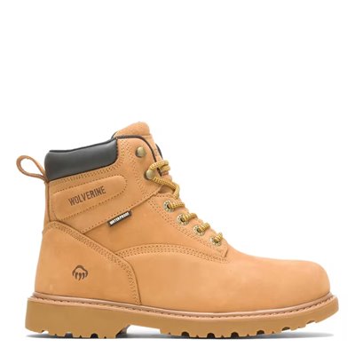Wolverine 6" Floorhand Waterproof Steel Toe Work Boot