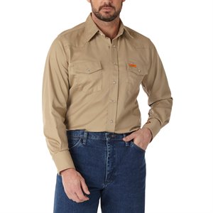 Wrangler FR Snap Front Work Shirt