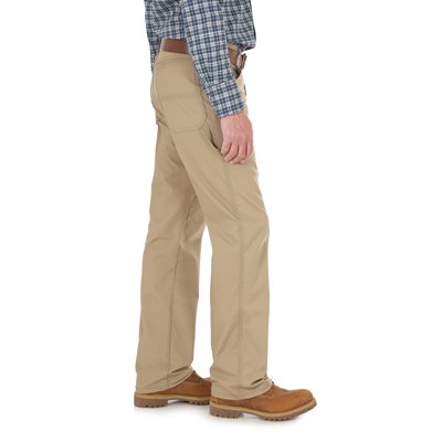 Wrangler FR 8.75 oz Khaki Relaxed Fit Carpenter Jean